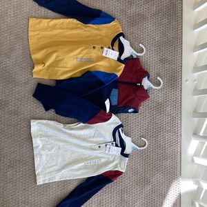NWT 5T carters bundle - 2 shirts and 1 vest